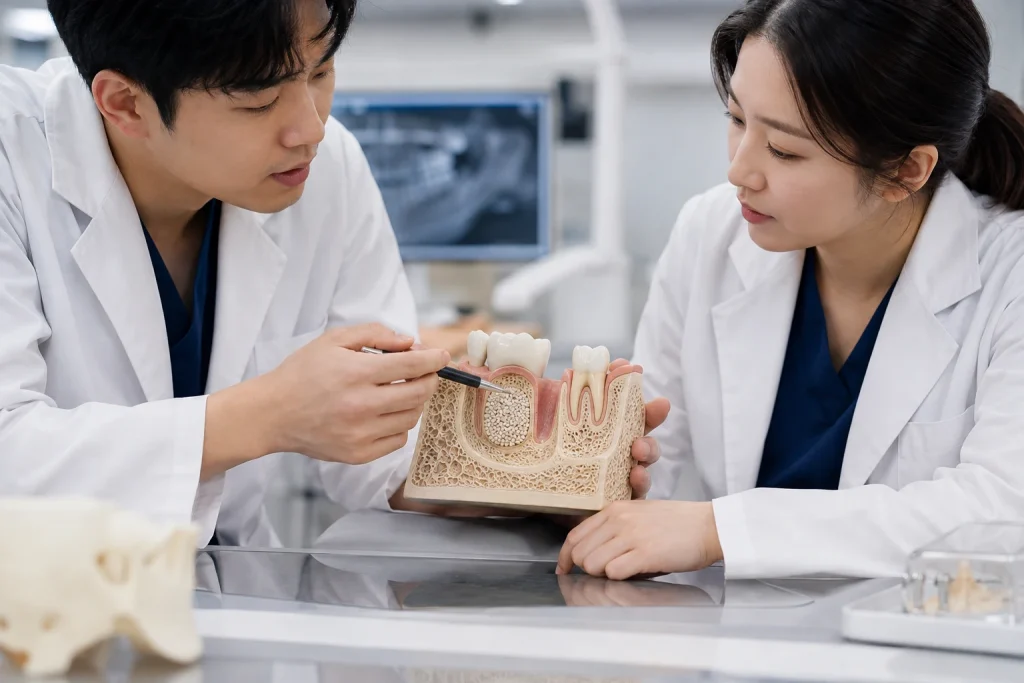 임플란트 뼈이식 부작용 관련 준비와 회복 장면