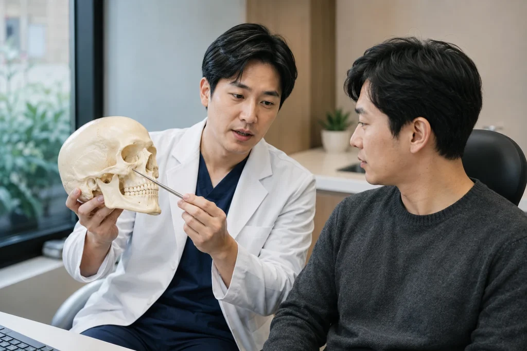 치조골 이식 관련 준비와 회복 장면